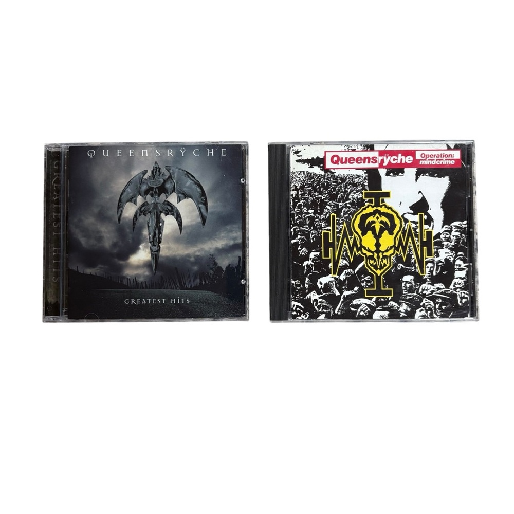 Queensryche CD Lot: Greatest Hits and Operation: Mindcrime